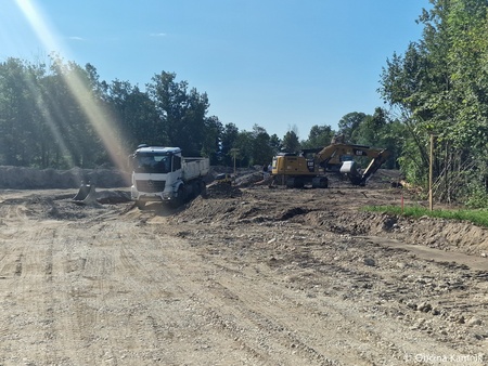 Izgradnja protipoplavnega nasipa Šmarca–Nožice, t. i. etapa 1 (12)
